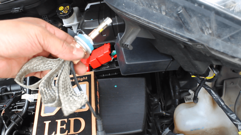 dual-color led fog light ecosport